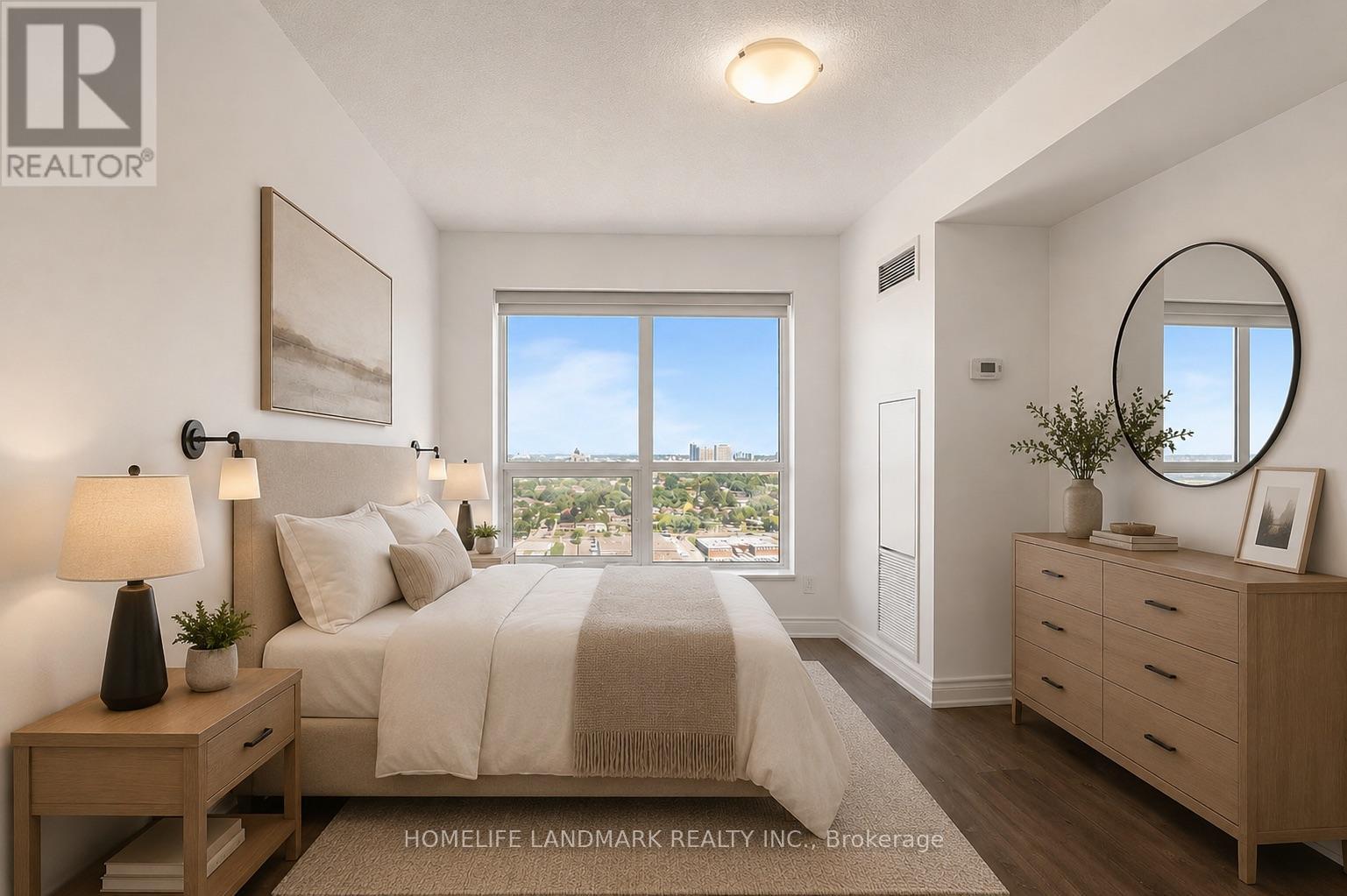 2613 - 181 Village Green Square, Toronto, ON - Indoor Photo Showing Bedroom
