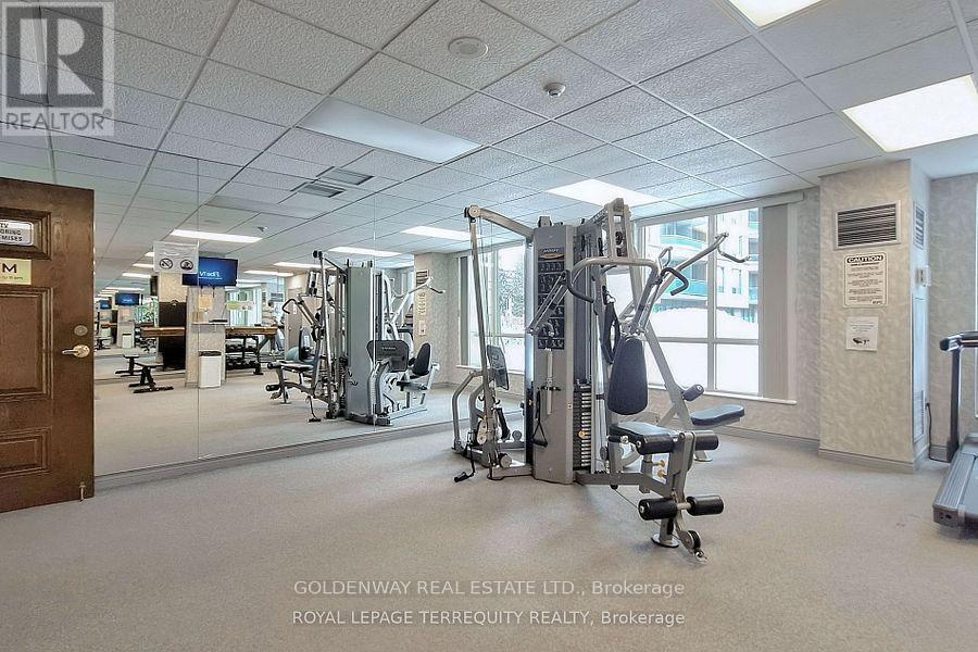 402 - 18 Pemberton Avenue, Toronto, ON - Indoor Photo Showing Gym Room