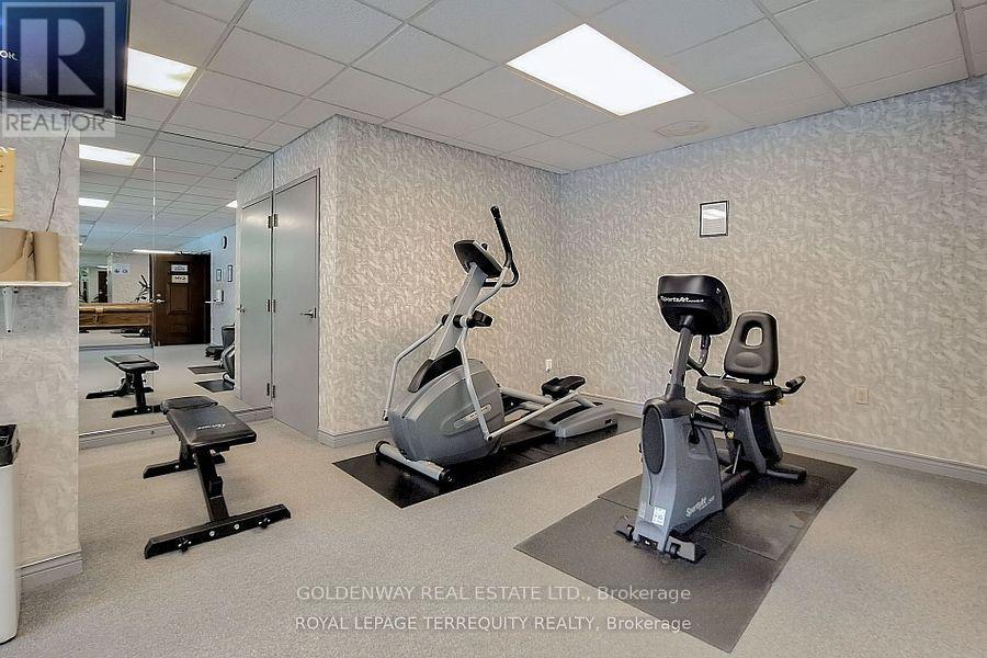 402 - 18 Pemberton Avenue, Toronto, ON - Indoor Photo Showing Gym Room