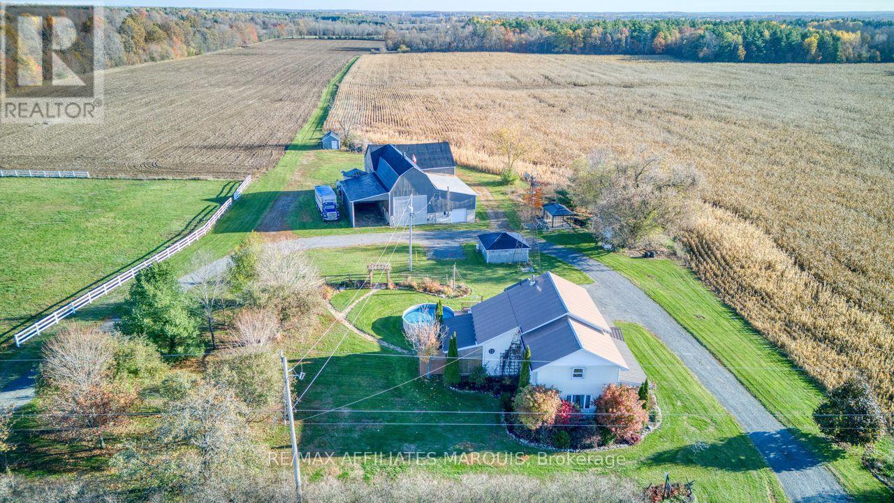 home and so much more all on 3 acres! - 421 Summers Road, Rideau Lakes, ON - Outdoor With View