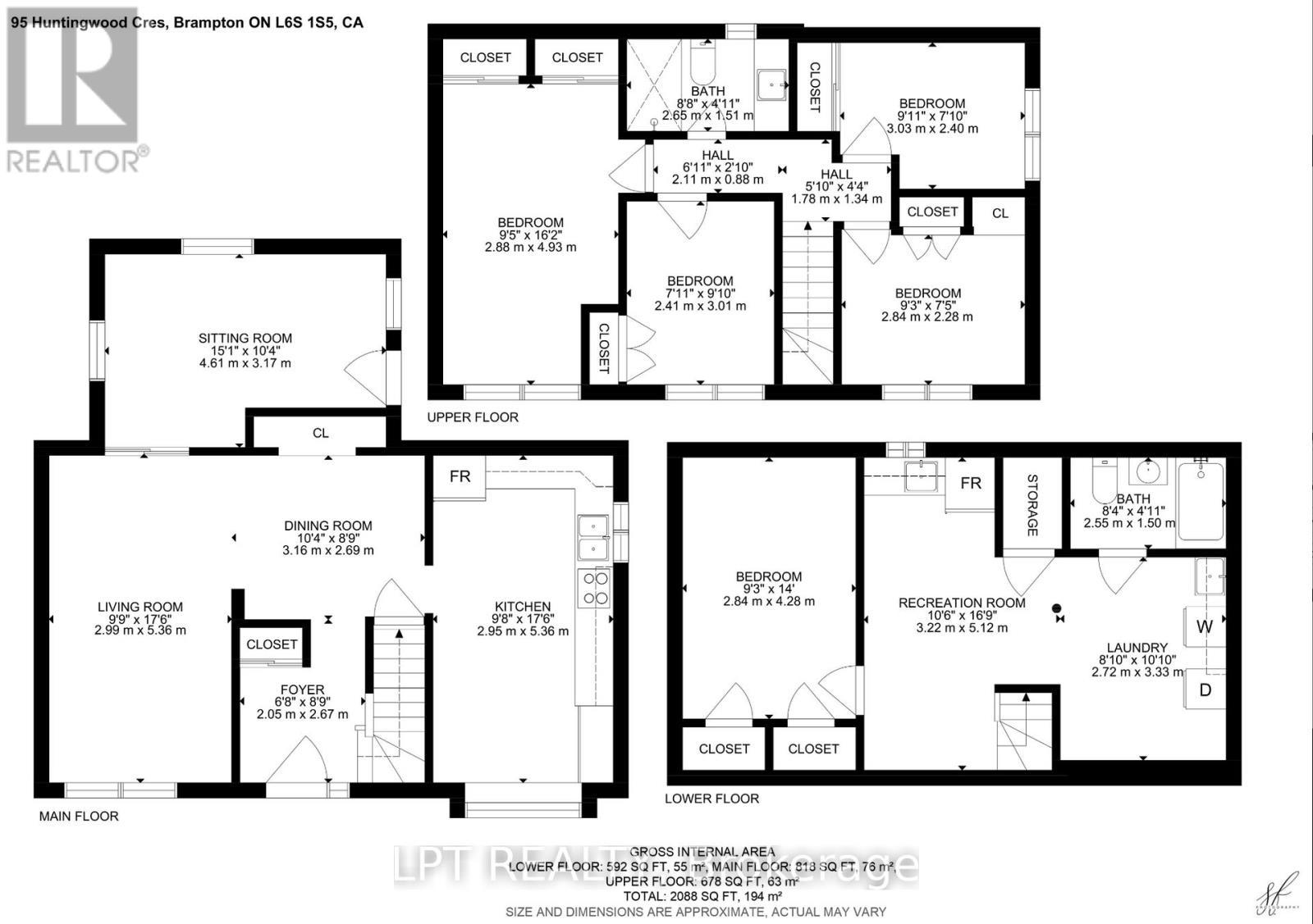 95 Huntingwood Crescent, Brampton, ON - Other