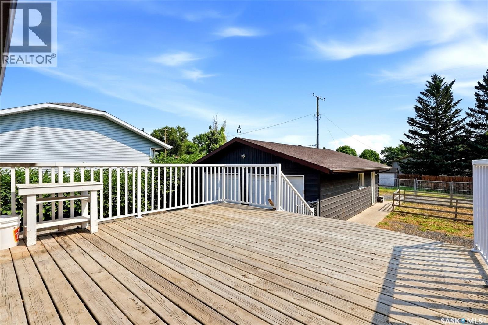 365 Second Street, Mclean, SK - Outdoor With Deck Patio Veranda With Exterior