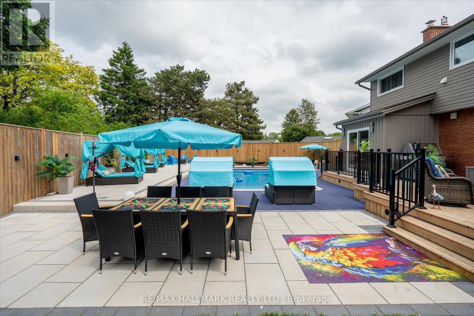 119 Charlotte Place, Kitchener, ON - Outdoor With In Ground Pool With Deck Patio Veranda