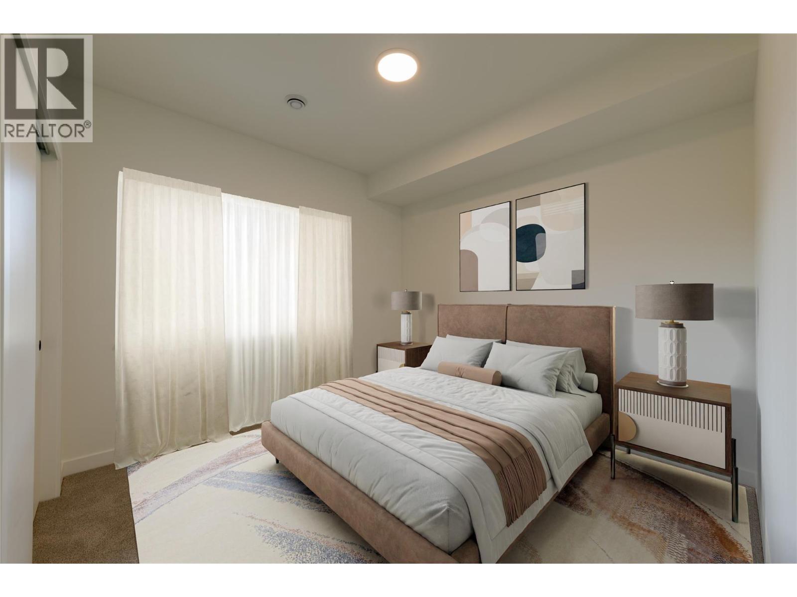 Virtually Staged - 1654 Howse Pass, Golden, BC - Indoor Photo Showing Bedroom