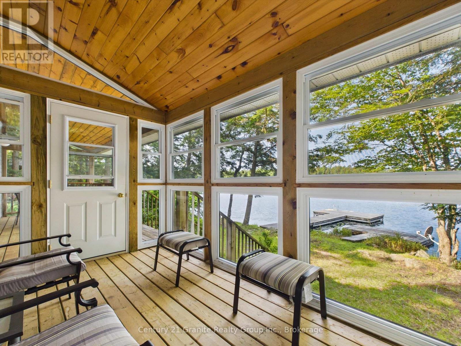 1474 Bitter Lake Road, Dysart Et Al (Guilford), ON - Outdoor With Deck Patio Veranda With Exterior