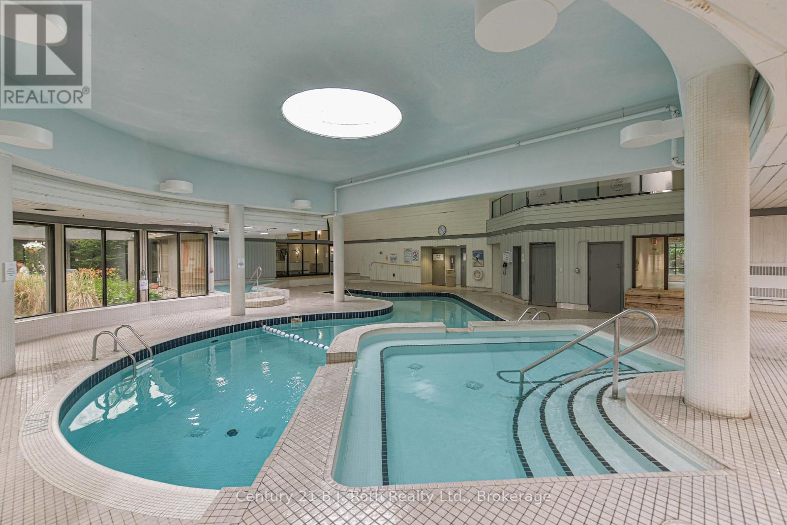 Suite 206 - 40 Horseshoe Boulevard, Oro-Medonte (Horseshoe Valley), ON - Indoor Photo Showing Other Room With In Ground Pool