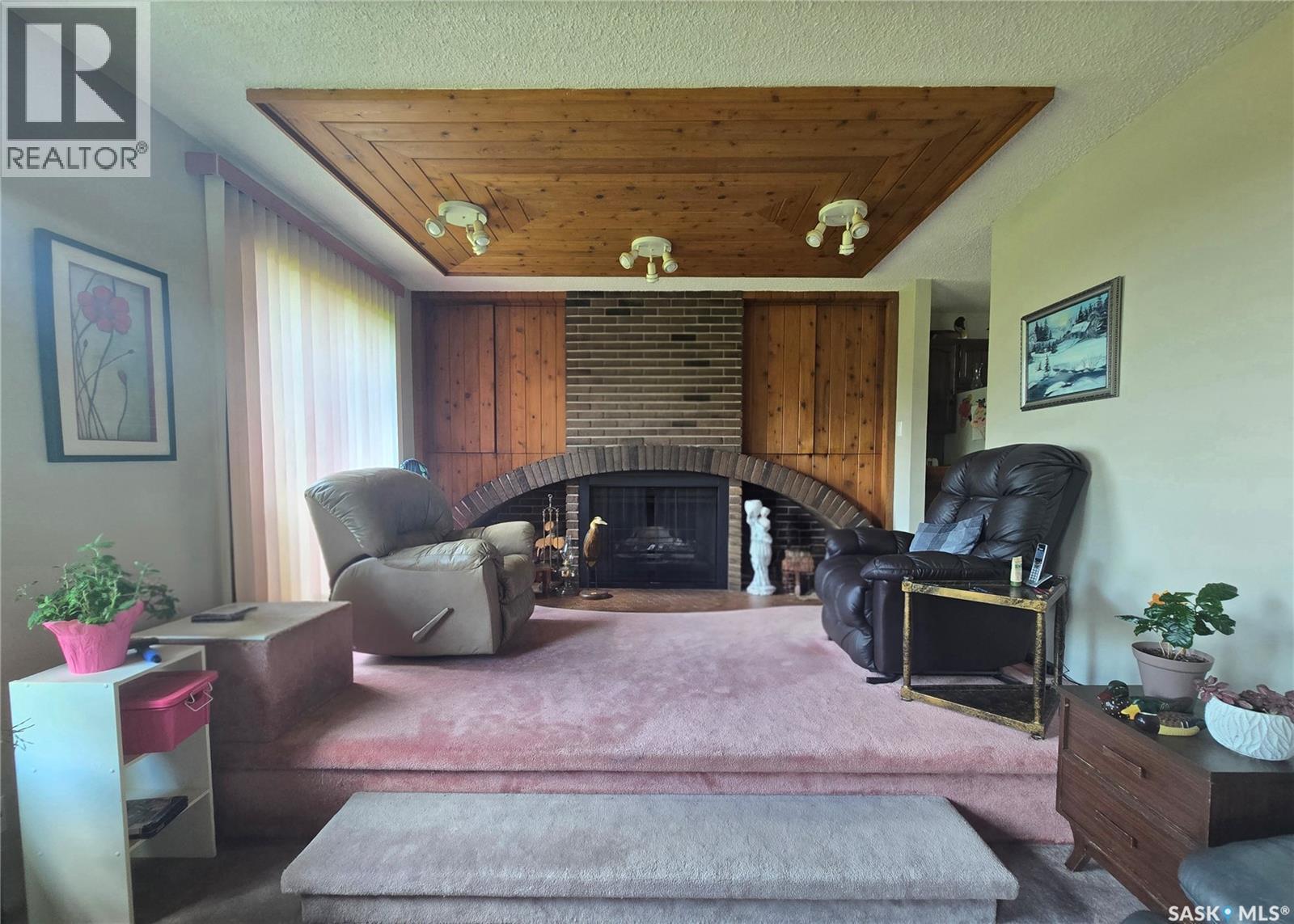 Smandych Acreage, Cote Rm No. 271, SK - Indoor Photo Showing Other Room With Fireplace
