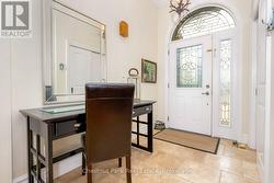 Spacious entrance -