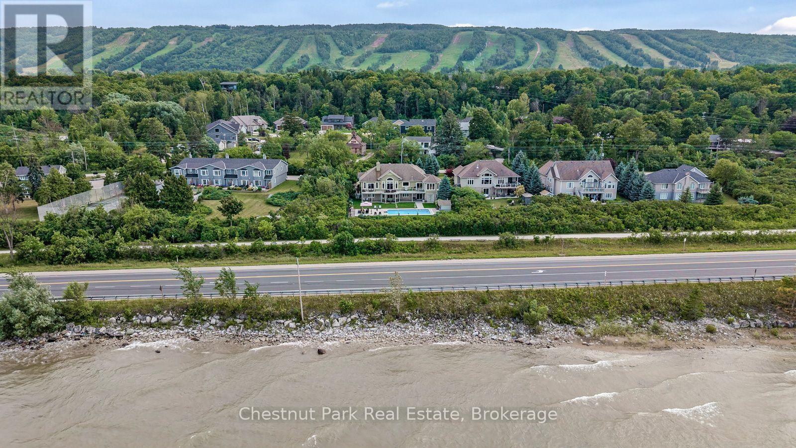 Private yet easy to get to1 - 133 Lakeshore Road E, Blue Mountains, ON - Outdoor With View