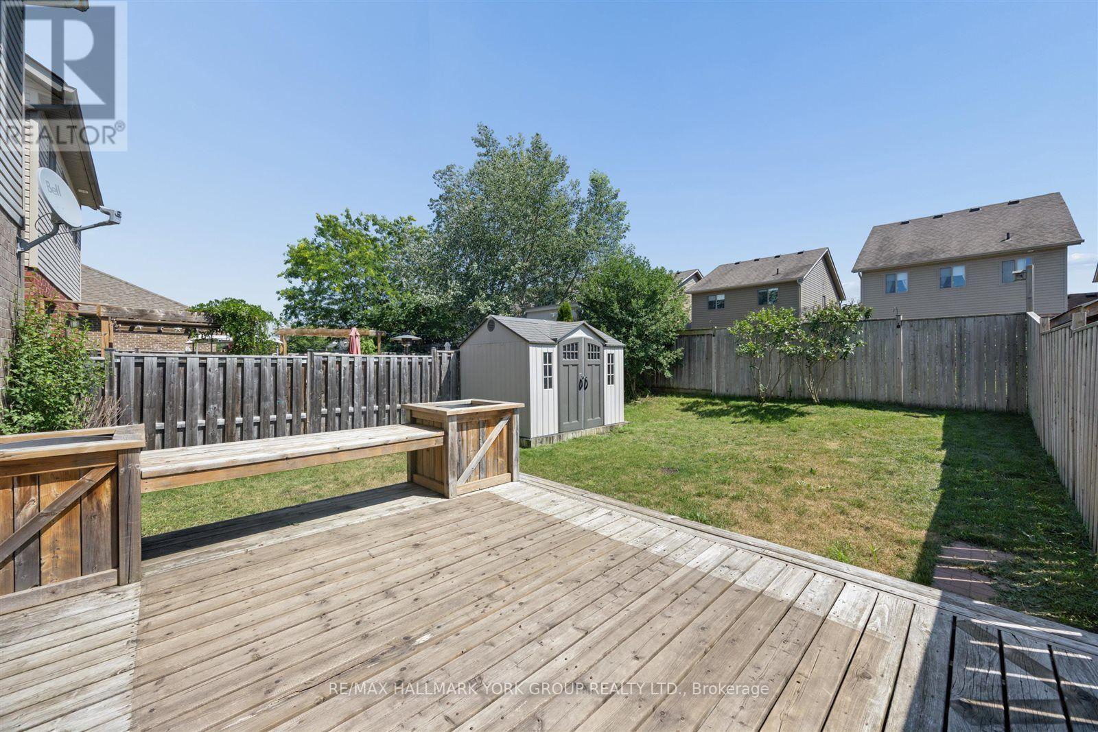 132 Banting Crescent, Essa, ON - Outdoor With Deck Patio Veranda With Exterior