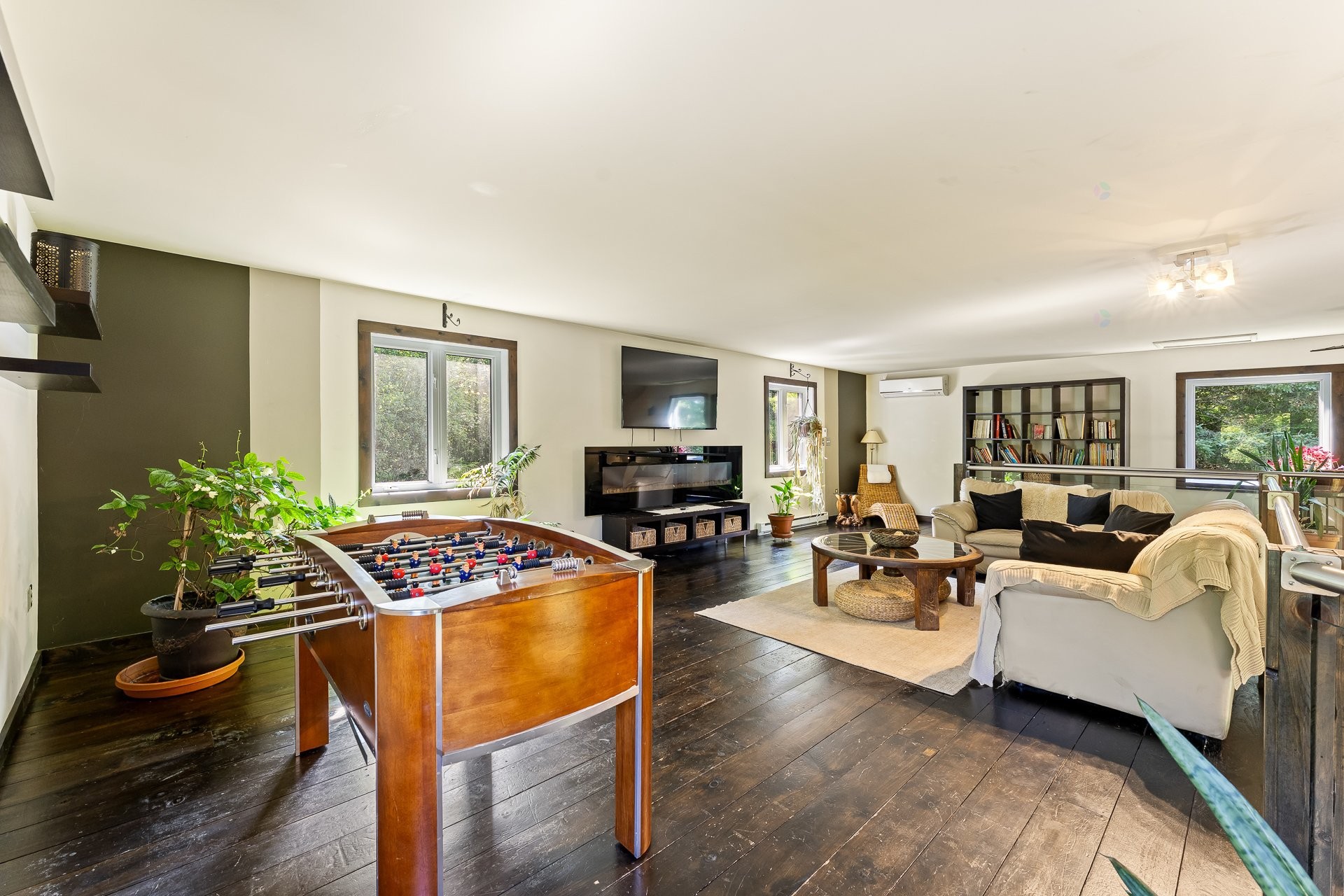 Mezzanine - 37 Rue André, Magog, QC - Indoor Photo Showing Living Room