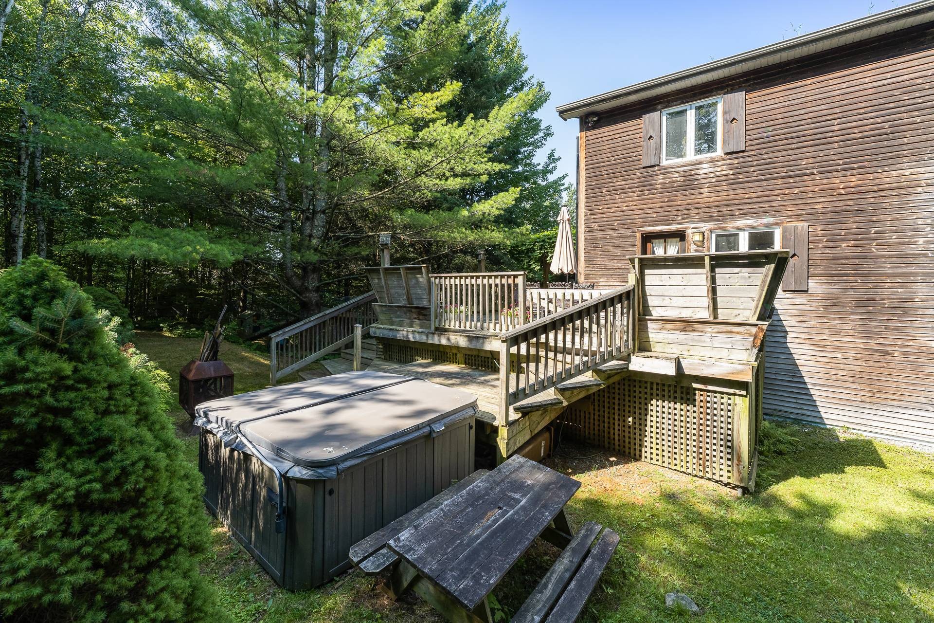 Back of Structure - 37 Rue André, Magog, QC - Outdoor With Exterior