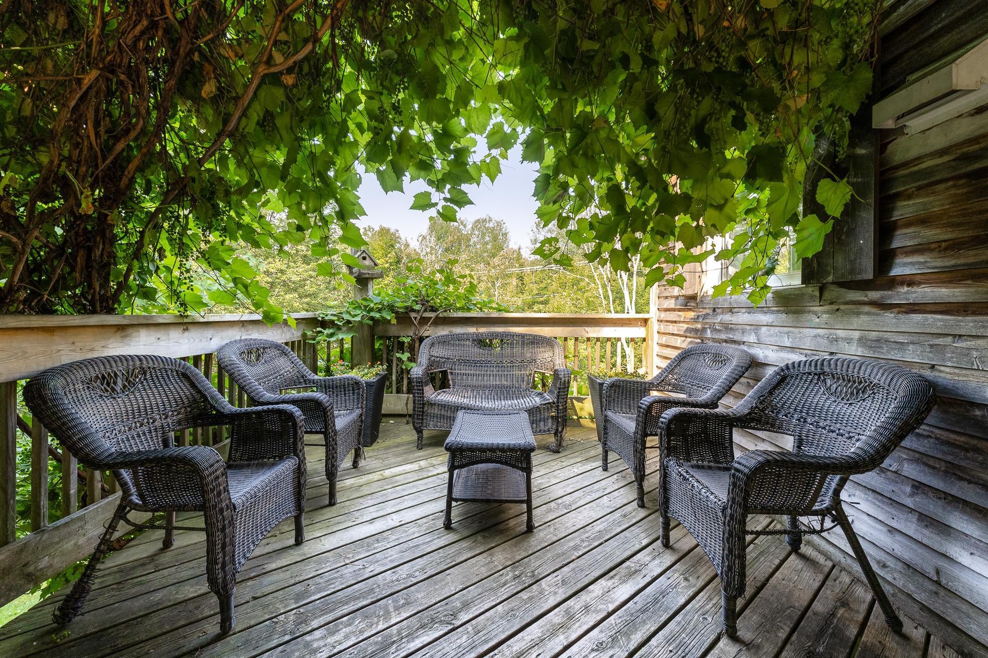 Balcony - 37 Rue André, Magog, QC - Outdoor With Deck Patio Veranda With Exterior