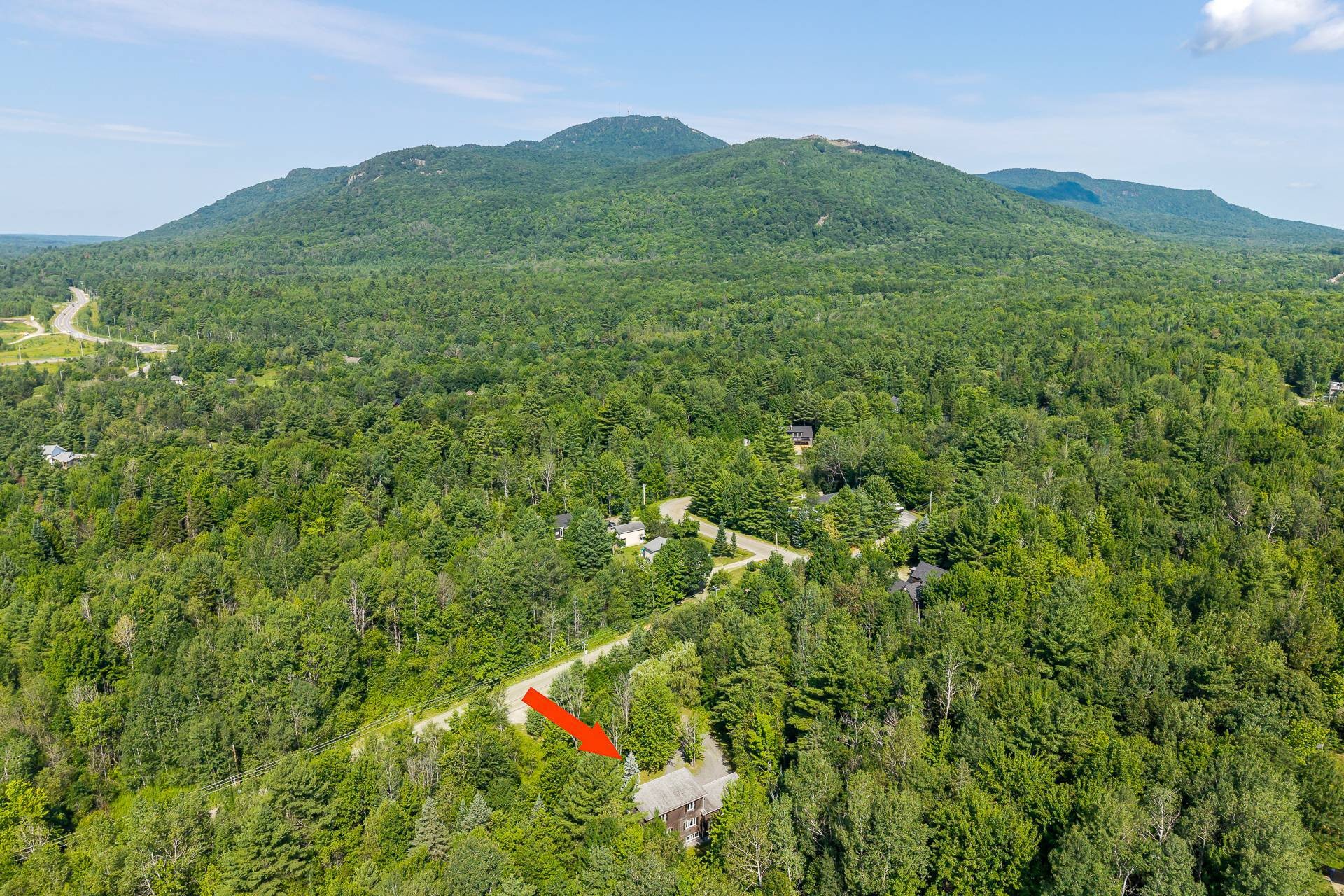 Aerial View - 37 Rue André, Magog, QC - Outdoor With View