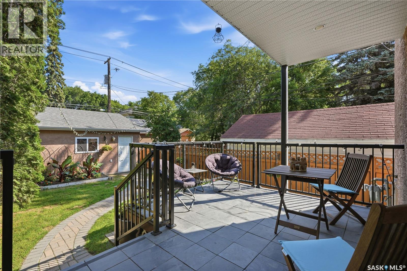 1021 Main Street, Saskatoon, SK - Outdoor With Deck Patio Veranda With Exterior
