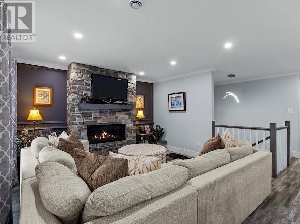 149 Castle Bridge Road, St.John'S, NL - Indoor Photo Showing Living Room With Fireplace