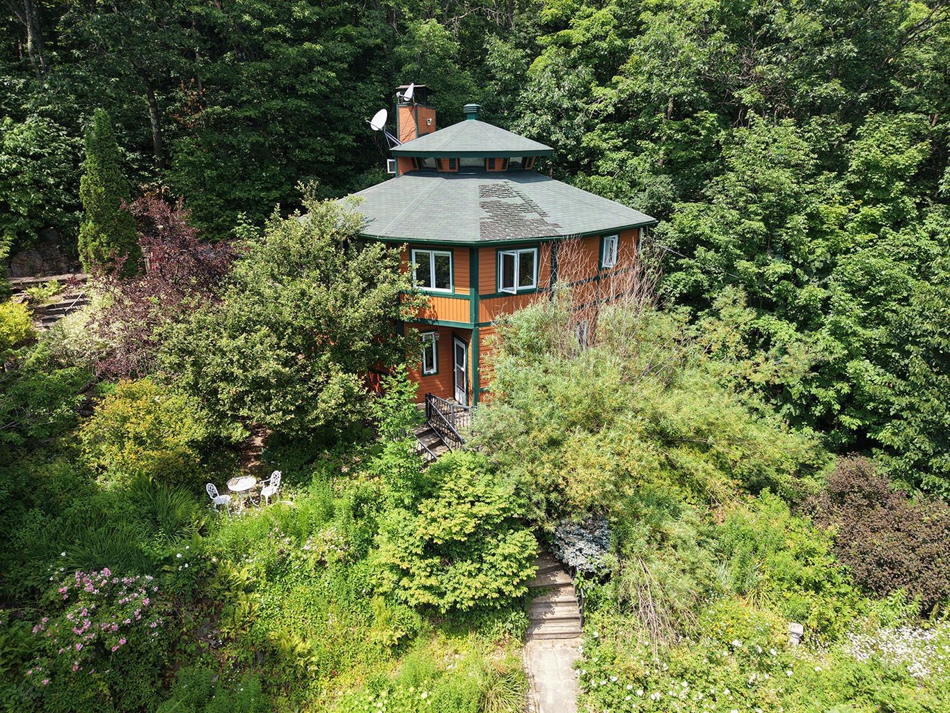 Aerial View - 1001 Ch. Du Lac N., Sainte-Mélanie, QC - Outdoor