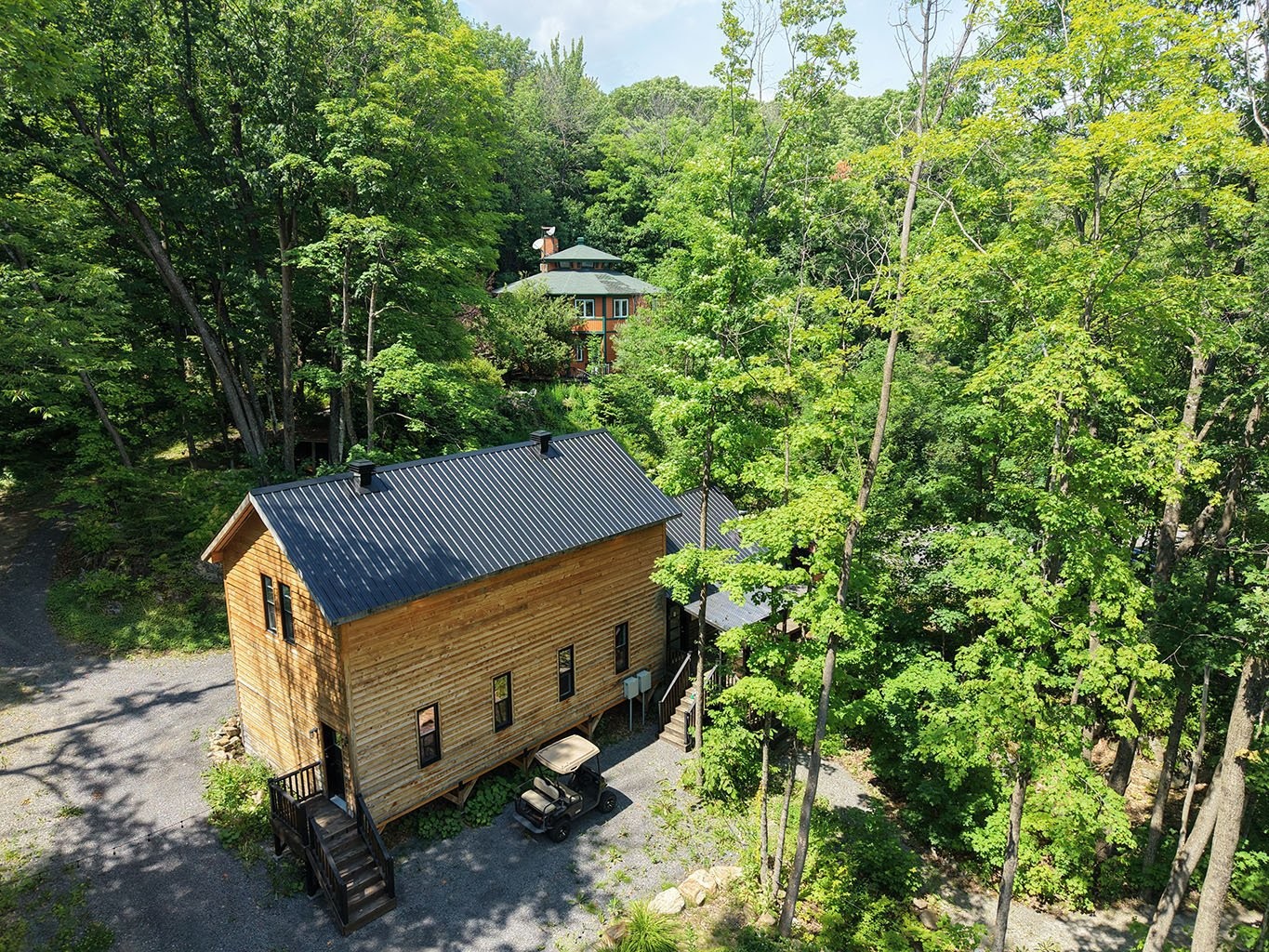 Aerial View - 1001 Ch. Du Lac N., Sainte-Mélanie, QC - Outdoor