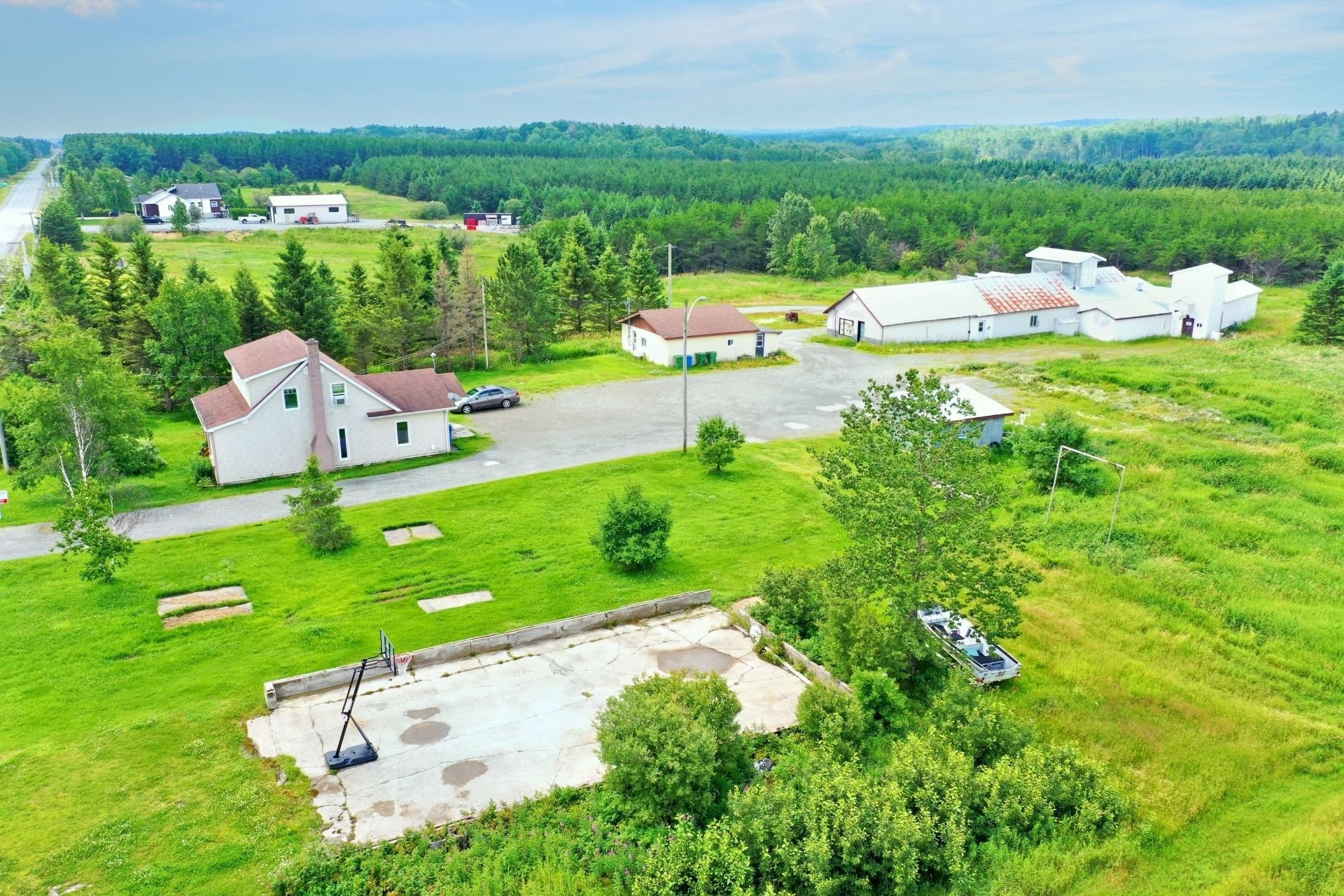 Aerial View - 344 Av. De L'Église, Rouyn-Noranda, QC - Outdoor With View