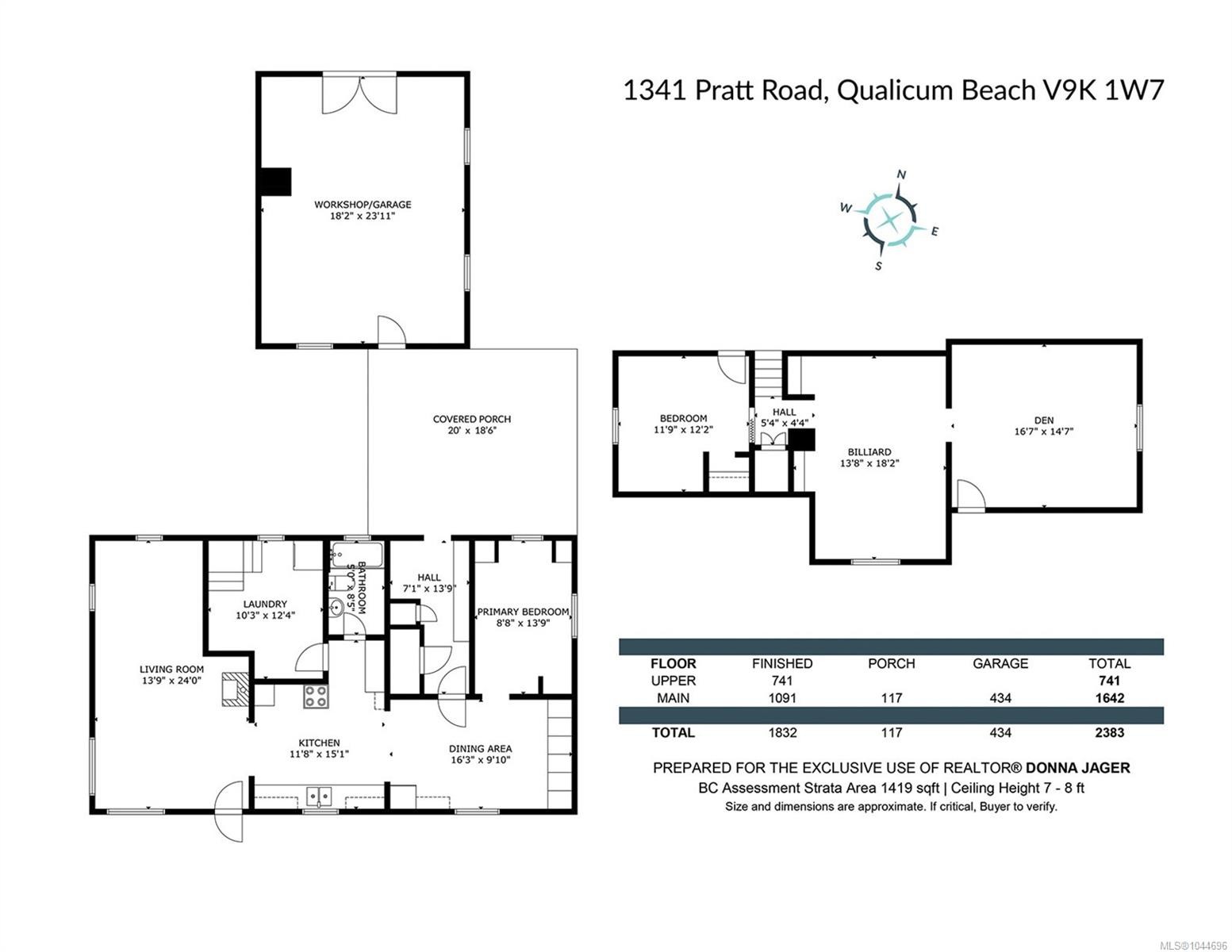 1341 Pratt Rd, Hilliers, BC