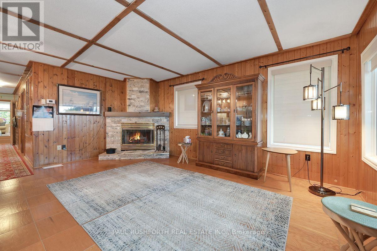Living Room - 172 Richards Lane, Beckwith, ON - Indoor With Fireplace