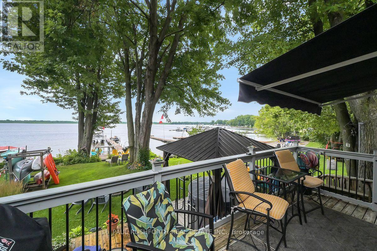 Water View From Deck - 172 Richards Lane, Beckwith, ON - Outdoor With Body Of Water With Deck Patio Veranda With Exterior