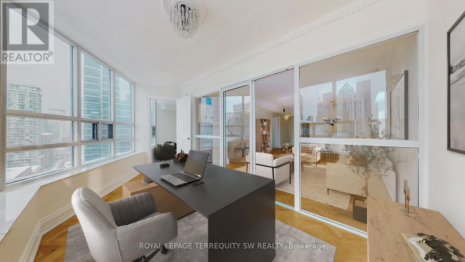 2001 - 71 Simcoe Street, Toronto, ON - Indoor Photo Showing Office