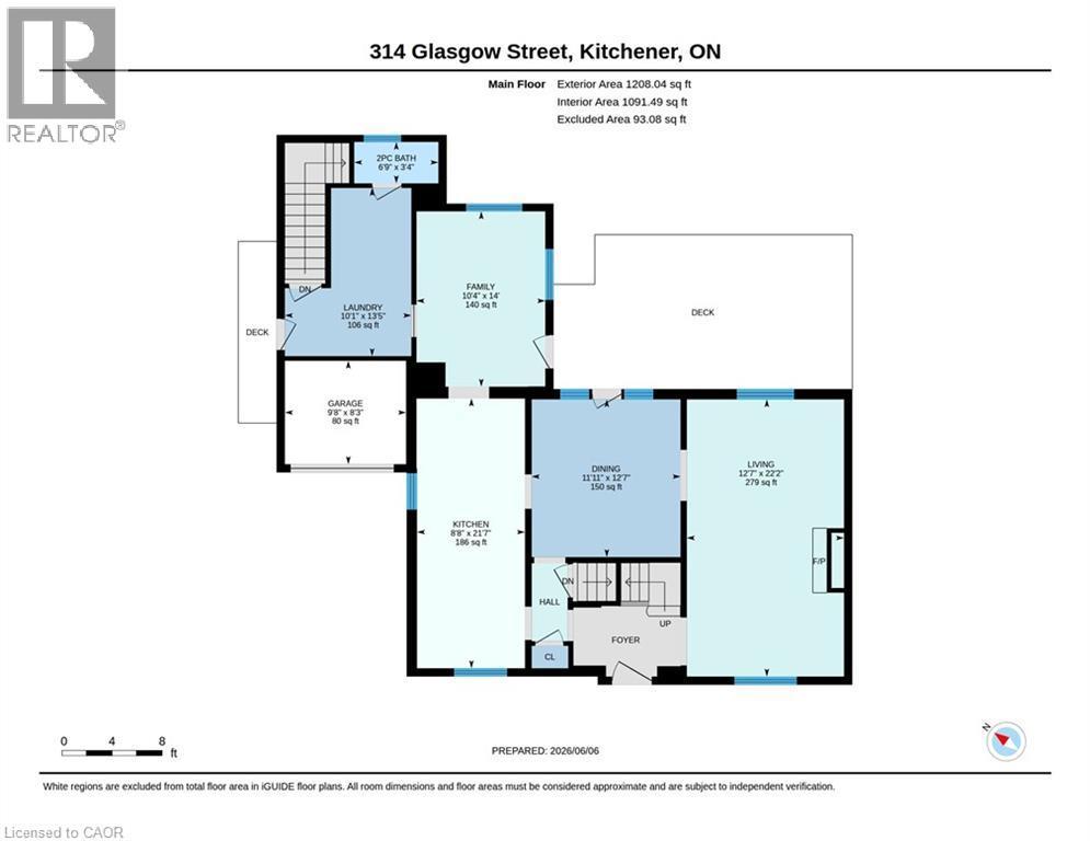 Floor plan - 314 Glasgow Street, Kitchener, ON - Other