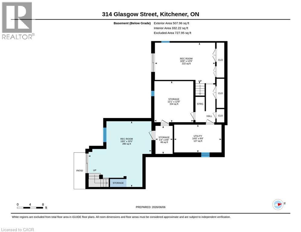 Floor plan - 314 Glasgow Street, Kitchener, ON - Other