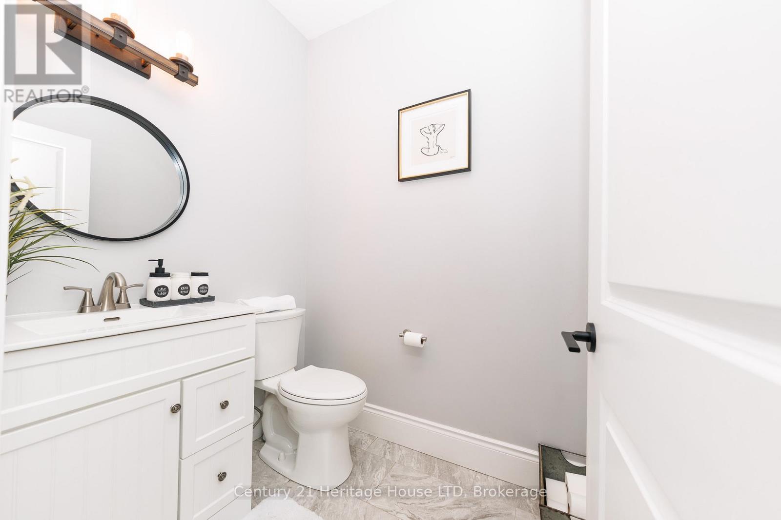 Main Floor Powder Room - 856 Lorraine Road, Port Colborne (Sherkston), ON - Indoor Photo Showing Bathroom
