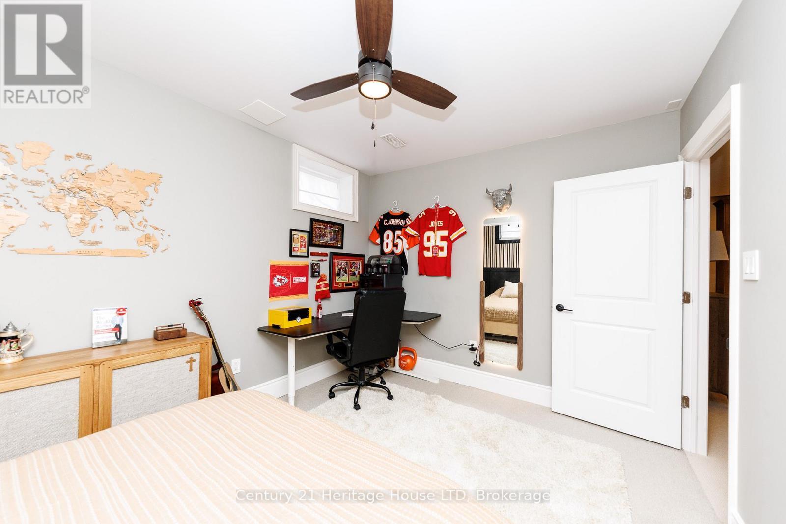 Basement Room - 856 Lorraine Road, Port Colborne (Sherkston), ON - Indoor Photo Showing Office