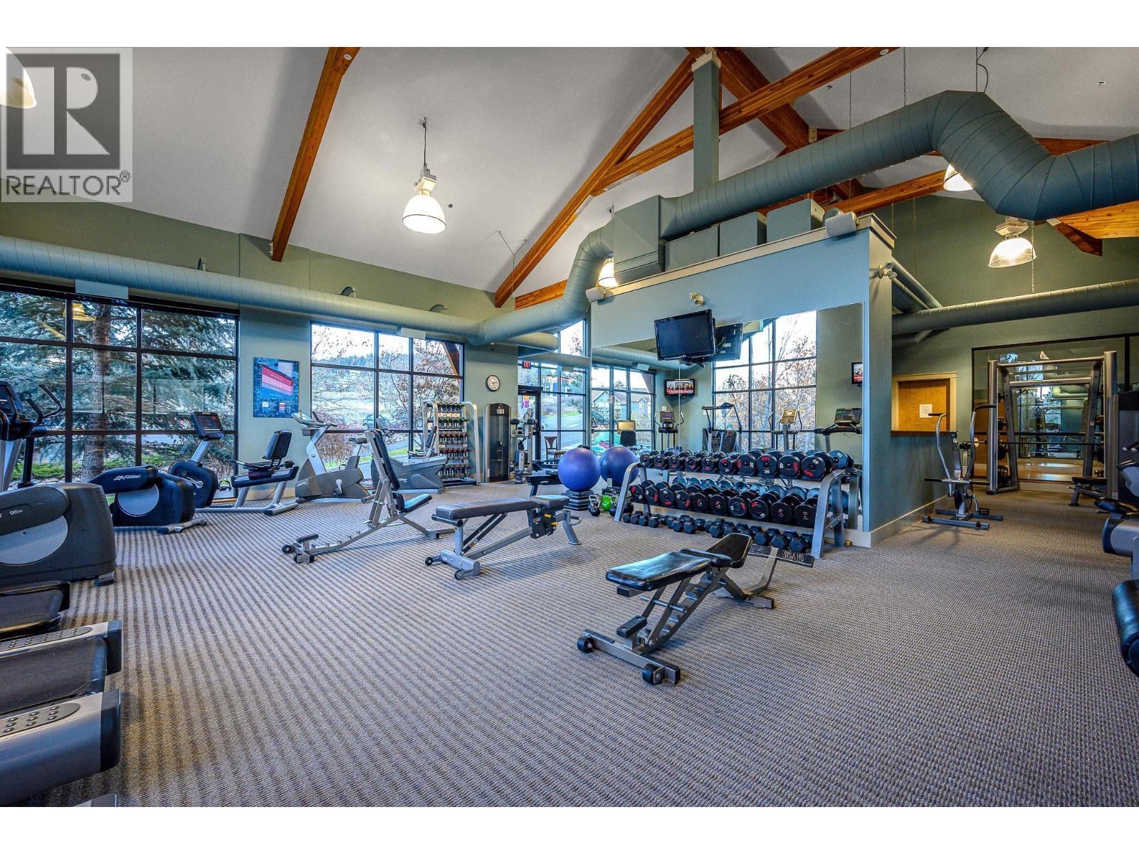 333 Longspoon Drive Unit# 19, Vernon, BC - Indoor Photo Showing Gym Room
