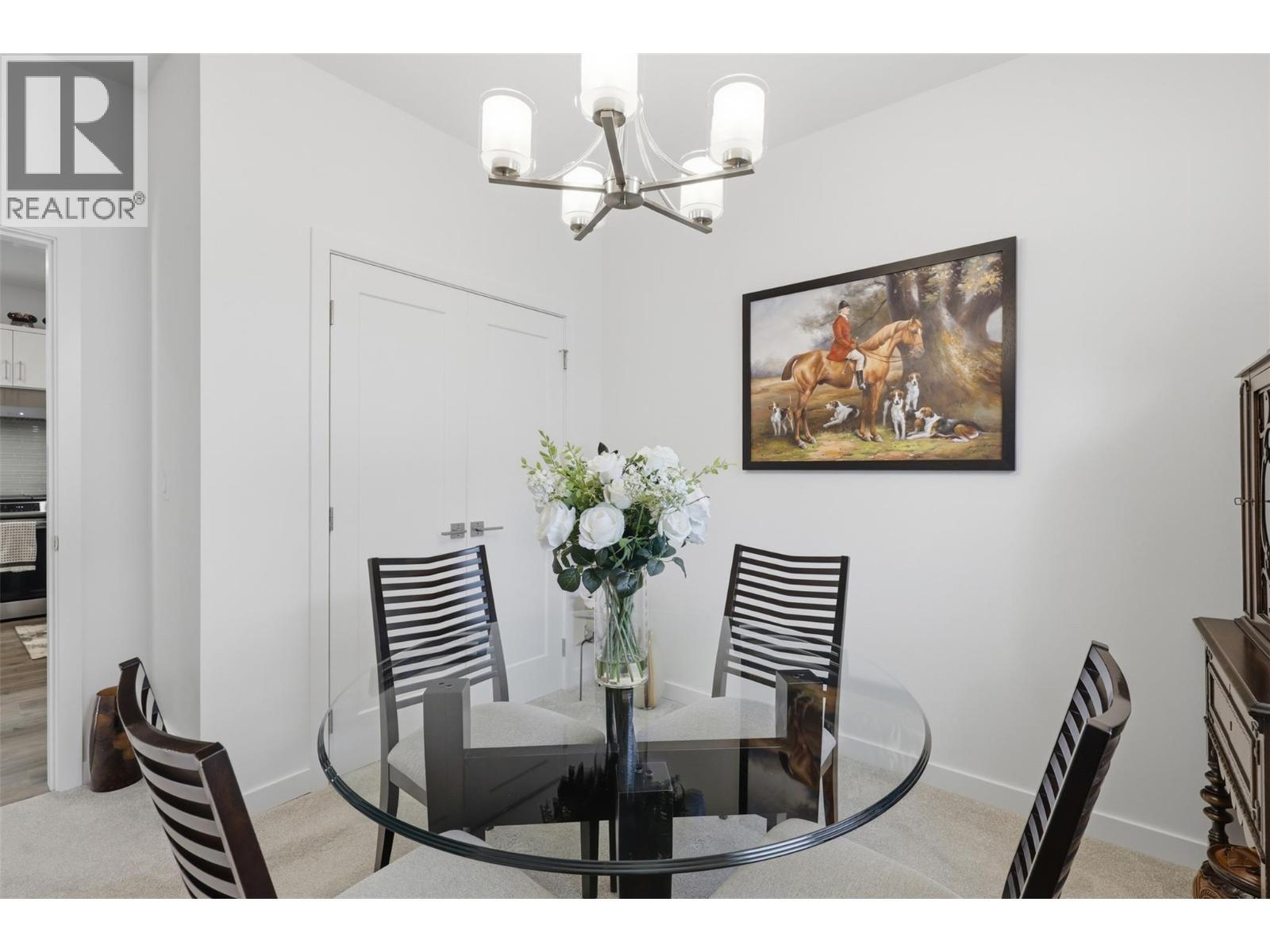 2683 Ord Road Unit# 163, Kamloops, BC - Indoor Photo Showing Dining Room