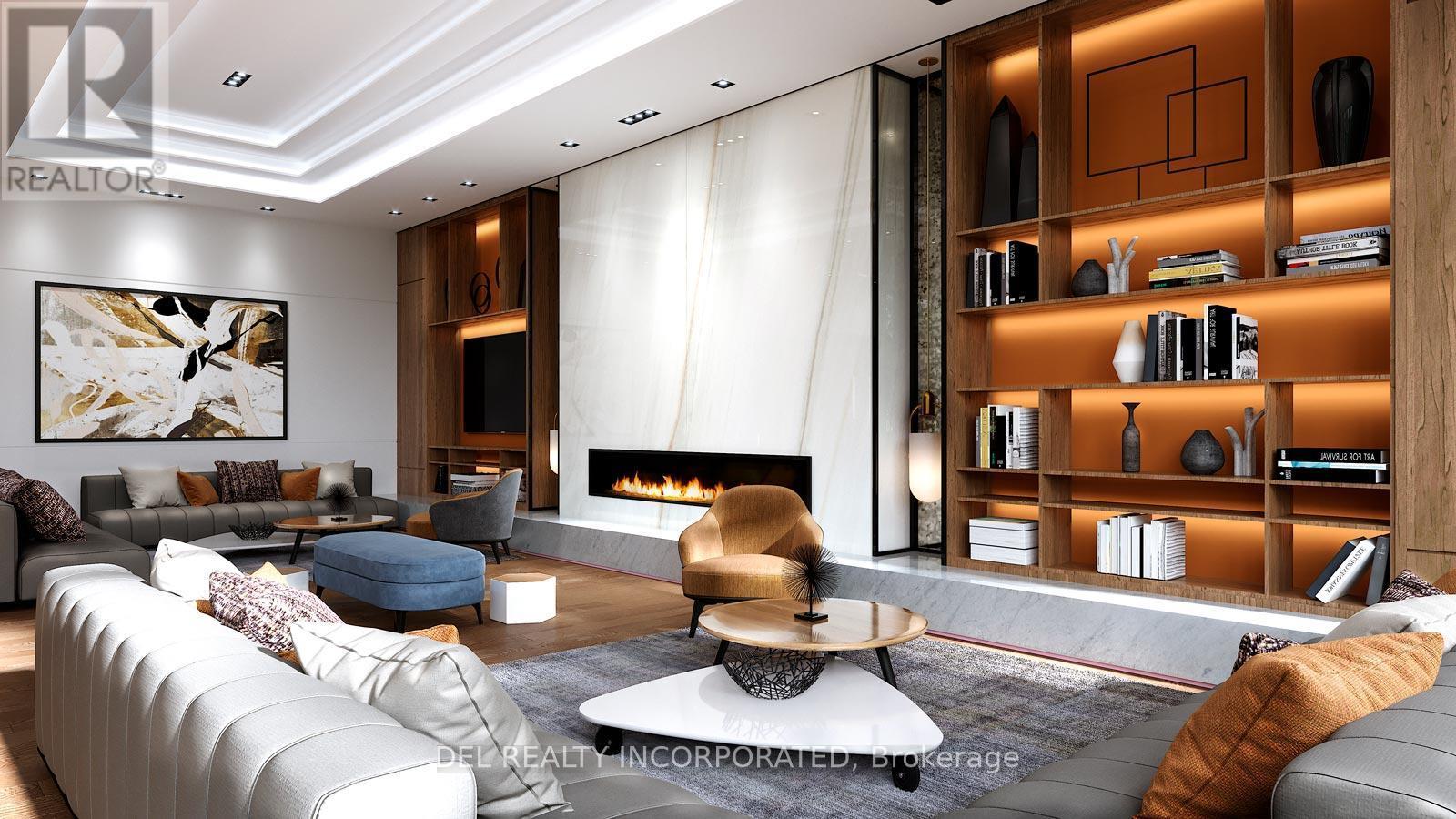 1708 - 10 Eva Road, Toronto, ON - Indoor Photo Showing Living Room