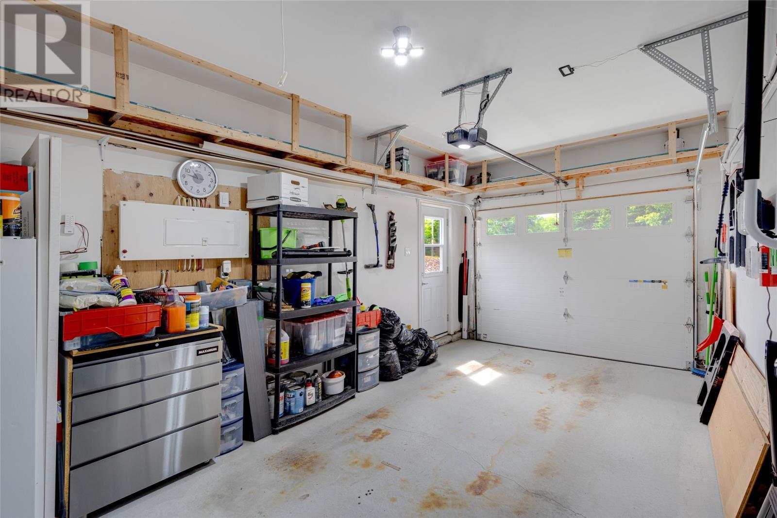 133 Station Road, Avondale, NL - Indoor Photo Showing Garage