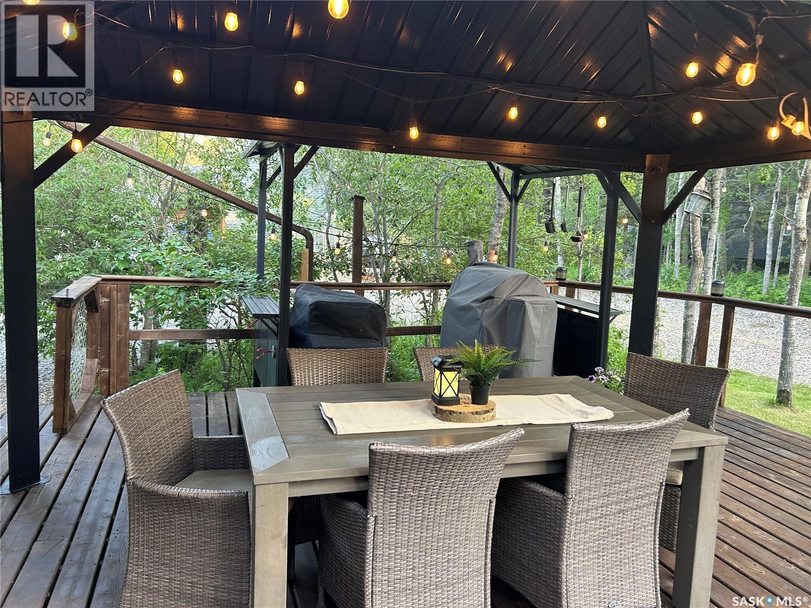 1306 Kewatin Lane, Turtle Lake, SK - Outdoor With Deck Patio Veranda With Exterior