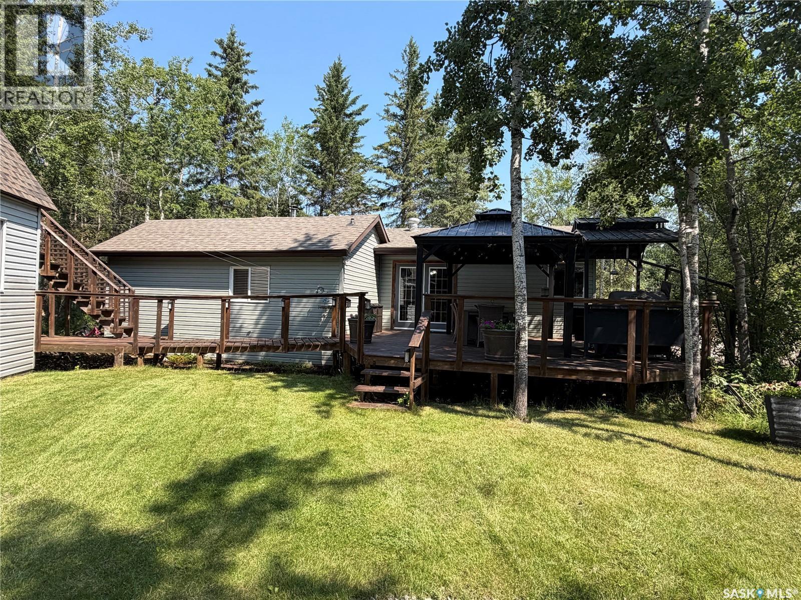 1306 Kewatin Lane, Turtle Lake, SK - Outdoor With Deck Patio Veranda