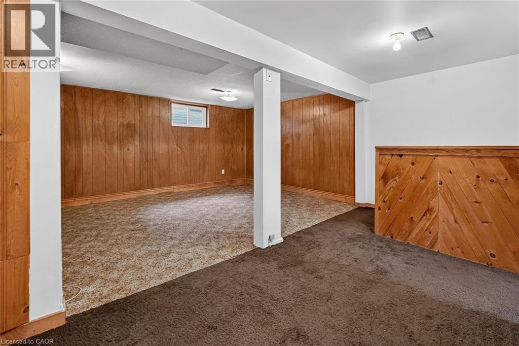 Finished lower level offering expansive recreation space - 125 Bonaventure Drive Unit# 50, Hamilton, ON - Indoor