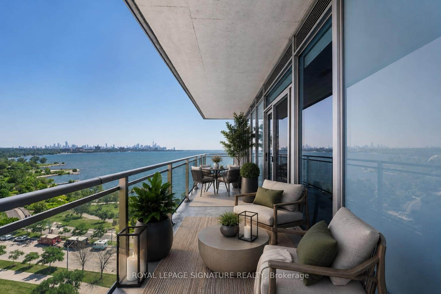 1103-58 Marine Parade Drive, Toronto, ON - Outdoor With Body Of Water With Balcony With View With Exterior