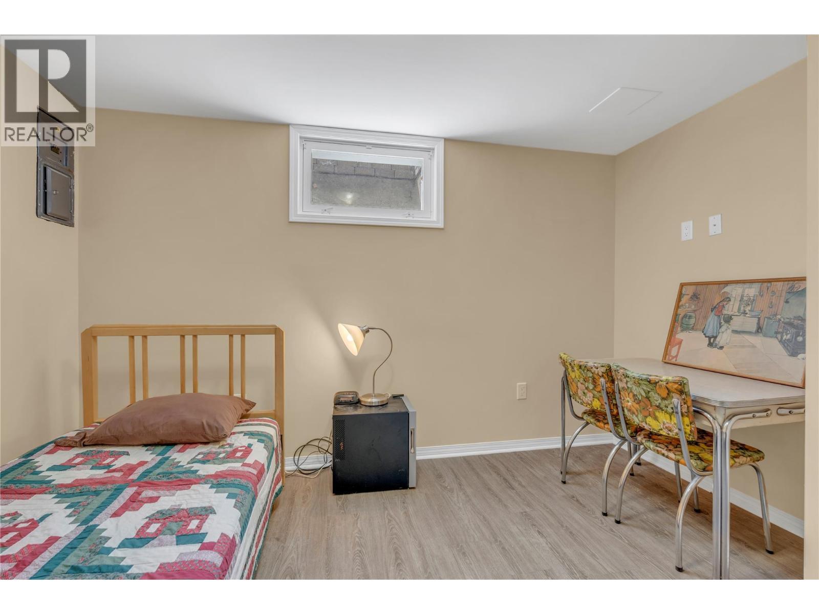 FOURTH BEDROOM - BASEMENT - 707 Ross Avenue, Penticton, BC - Indoor Photo Showing Bedroom