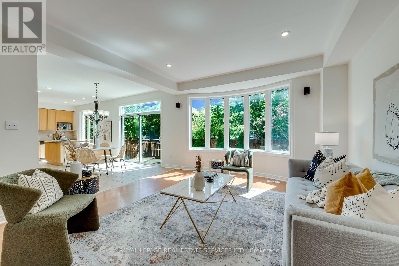 2116 Blackforest Crescent, Oakville, ON - Indoor Photo Showing Living Room