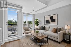 Virtually Staged Living Room -