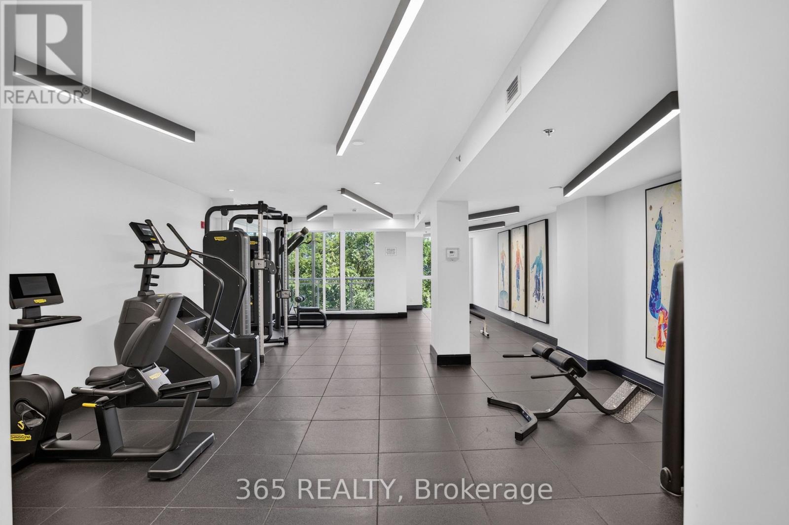 405 - 90 Glen Everest Road, Toronto, ON - Indoor Photo Showing Gym Room