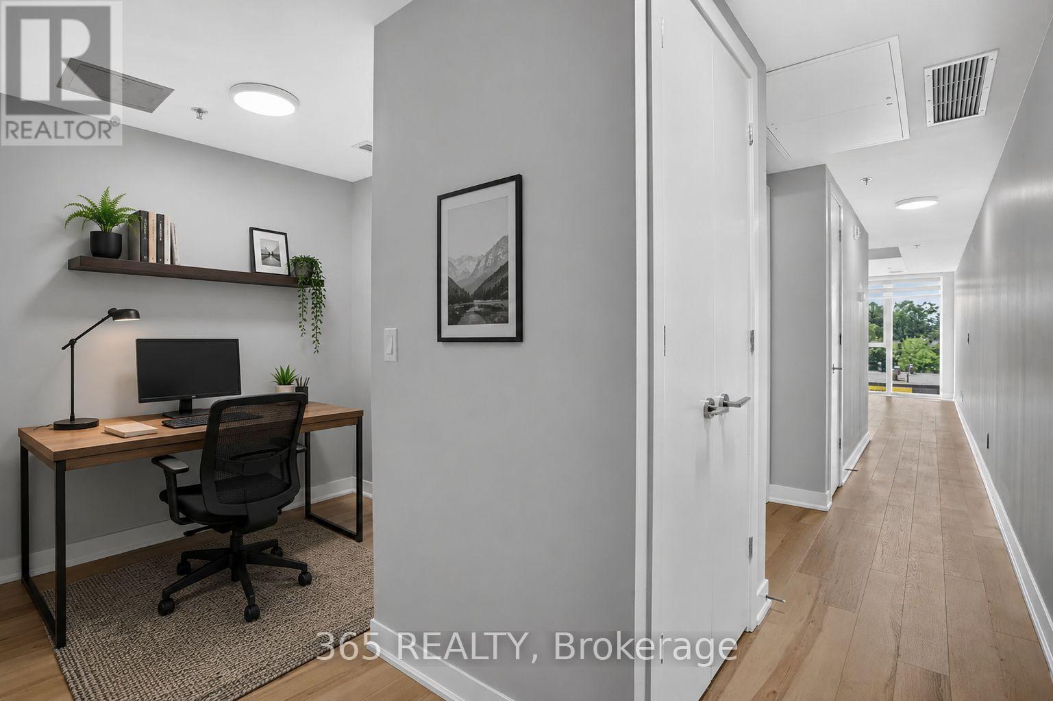 Virtually Staged Den - 405 - 90 Glen Everest Road, Toronto, ON - Indoor