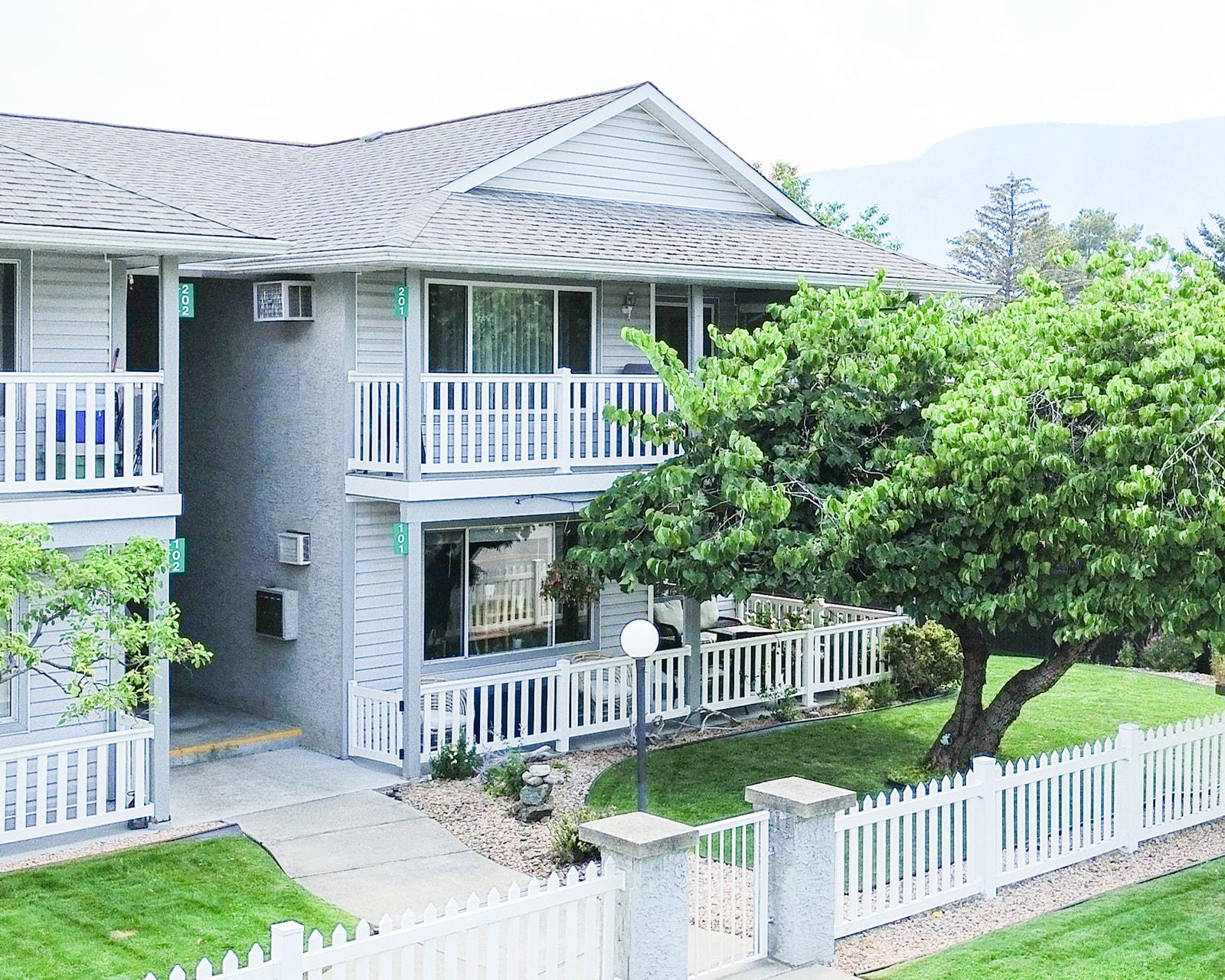 101-62 Dauphin Avenue, Penticton, BC - Outdoor With Deck Patio Veranda