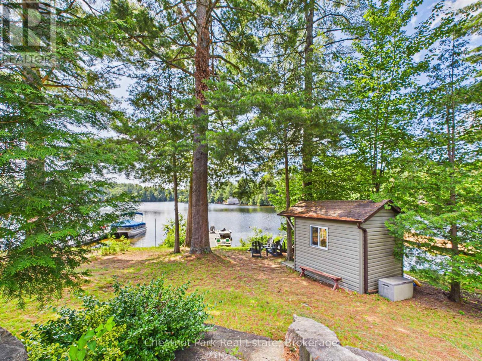 1014 Kelly Road, Lake Of Bays (Mclean), ON - Outdoor With Body Of Water