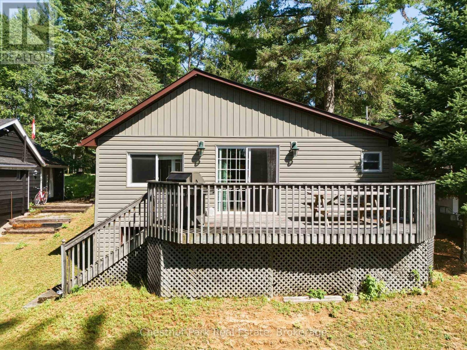 1014 Kelly Road, Lake Of Bays (Mclean), ON - Outdoor With Deck Patio Veranda With Exterior