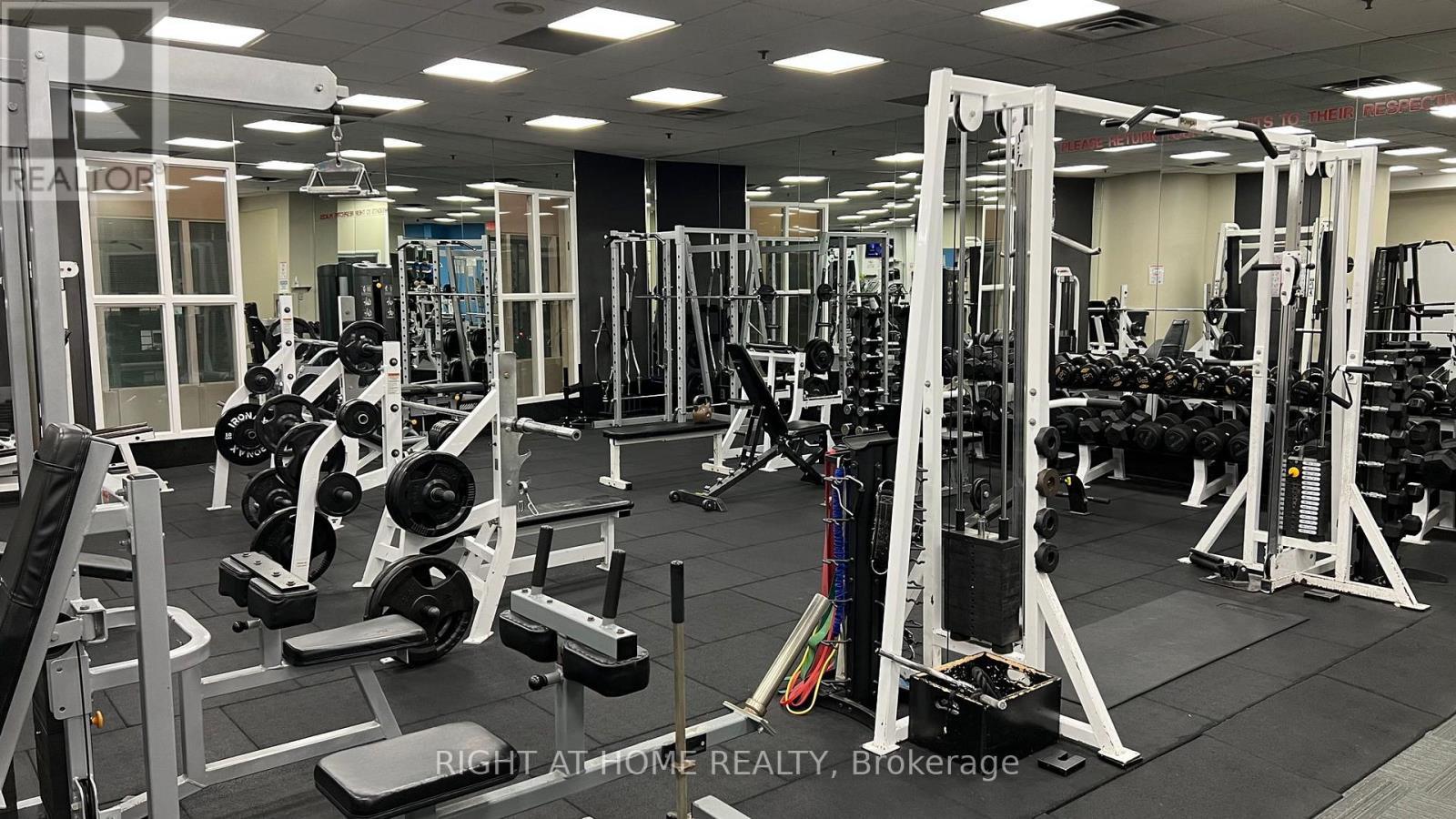 2306 - 77 Harbour Square, Toronto, ON - Indoor Photo Showing Gym Room