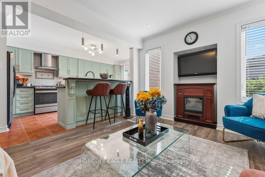 156 Heale Avenue, Toronto, ON - Indoor Photo Showing Other Room With Fireplace