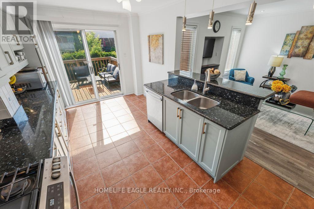 156 Heale Avenue, Toronto, ON - Indoor Photo Showing Kitchen With Double Sink